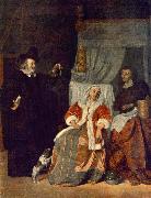 METSU, Gabriel Visit of the Physician sg oil painting artist